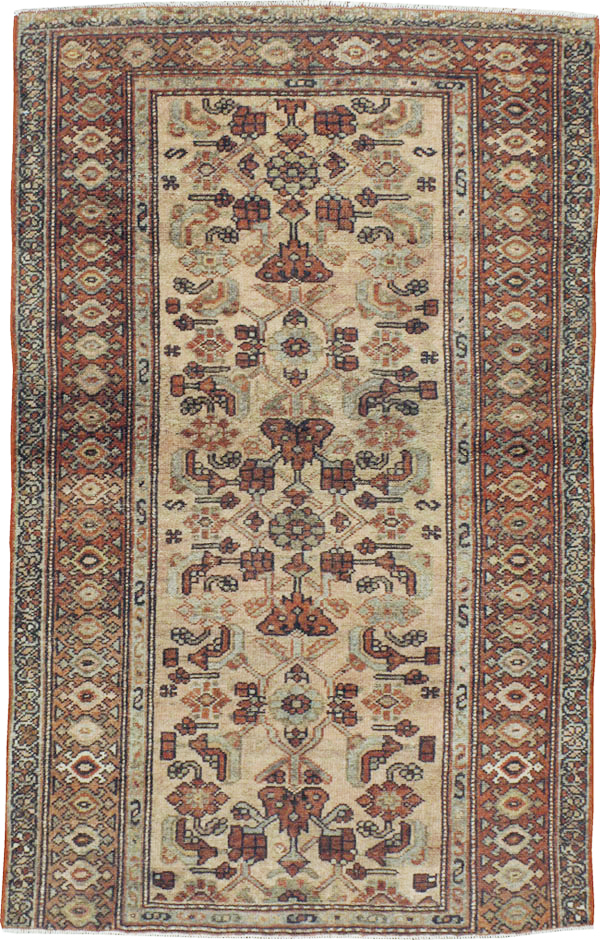 Vintage Persian Malayer Rug, No.17135 - Galerie Shabab