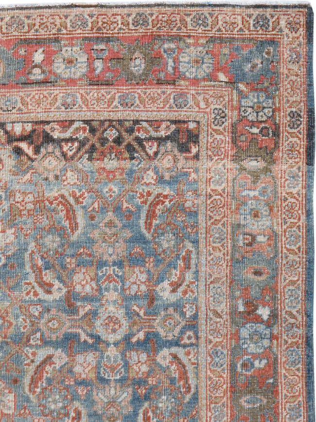 Antique Persian Mahal Rug, No.17139 - Galerie Shabab