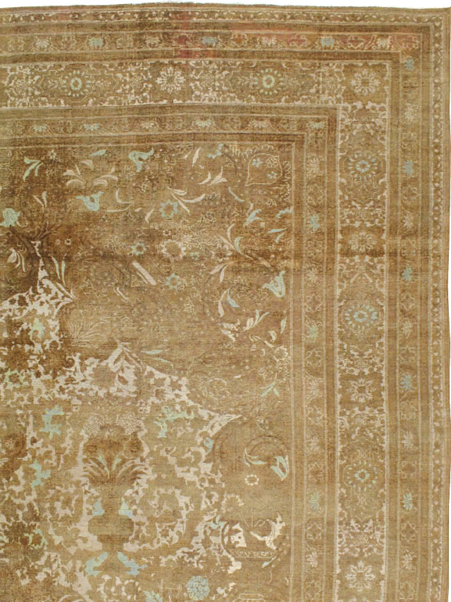 Antique Persian Mashad Carpet, No.17145 - Galerie Shabab