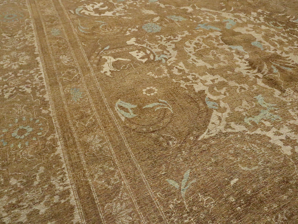 Antique Persian Mashad Carpet, No.17145 - Galerie Shabab