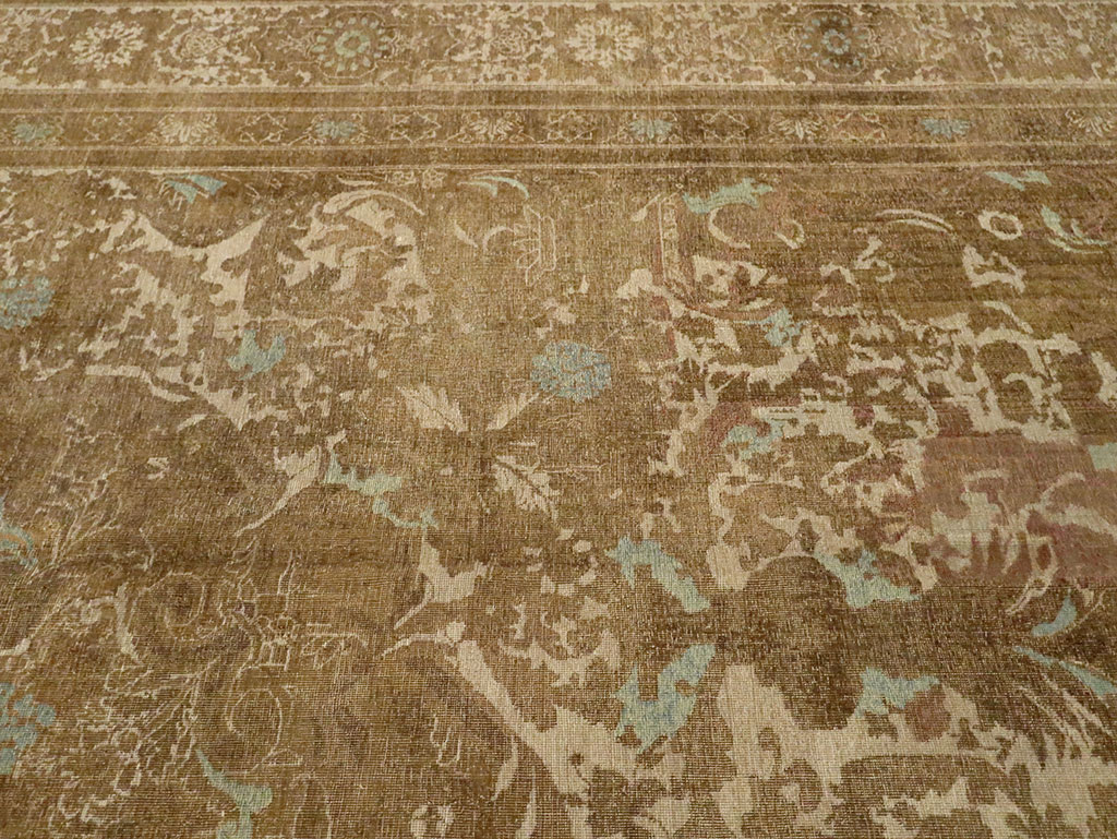 Antique Persian Mashad Carpet, No.17145 - Galerie Shabab