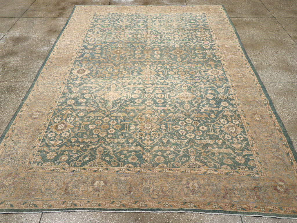 Antique Persian Mahal Room Size Carpet, No.17150 - Galerie Shabab