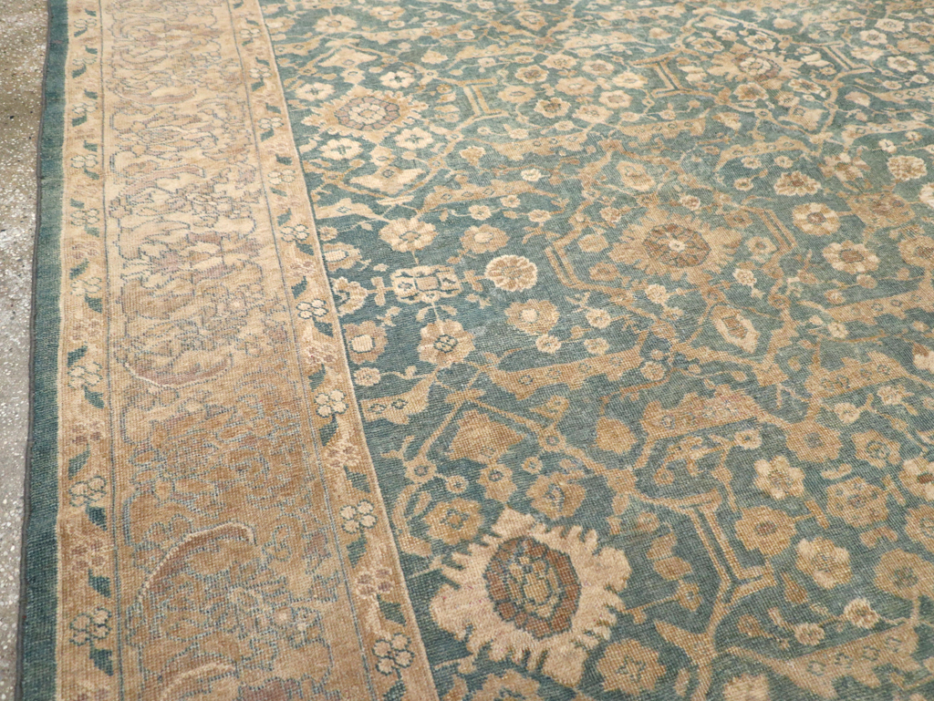 Antique Persian Mahal Room Size Carpet, No.17150 - Galerie Shabab