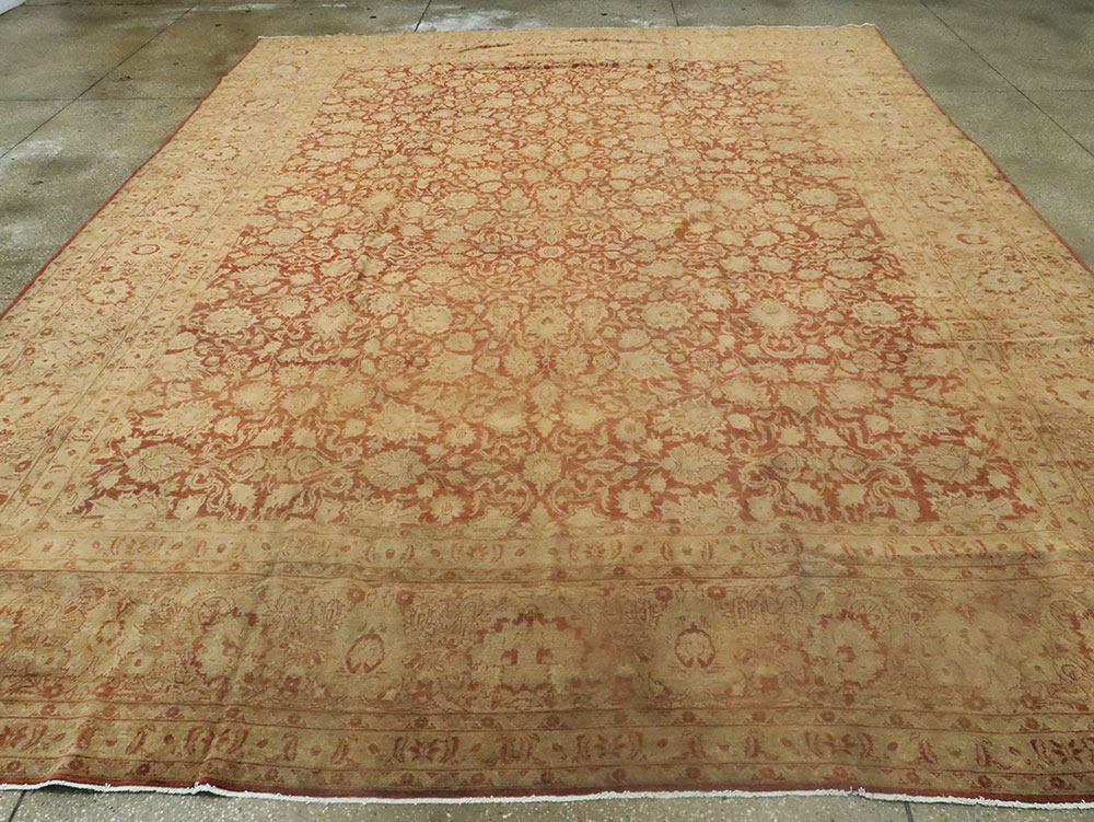 Antique Persian Tabriz Carpet, No.17151 - Galerie Shabab