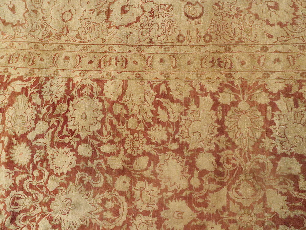 Antique Persian Tabriz Carpet, No.17151 - Galerie Shabab