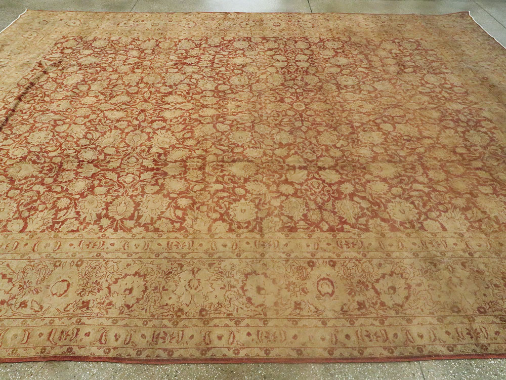 Antique Persian Tabriz Carpet, No.17151 - Galerie Shabab