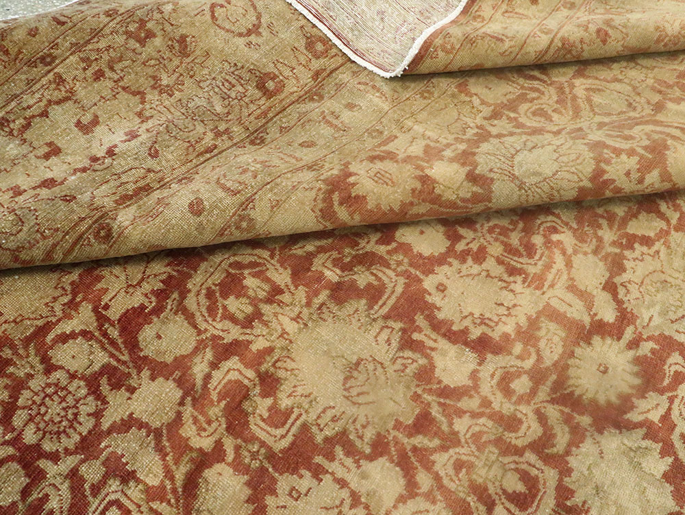 Antique Persian Tabriz Carpet, No.17151 - Galerie Shabab