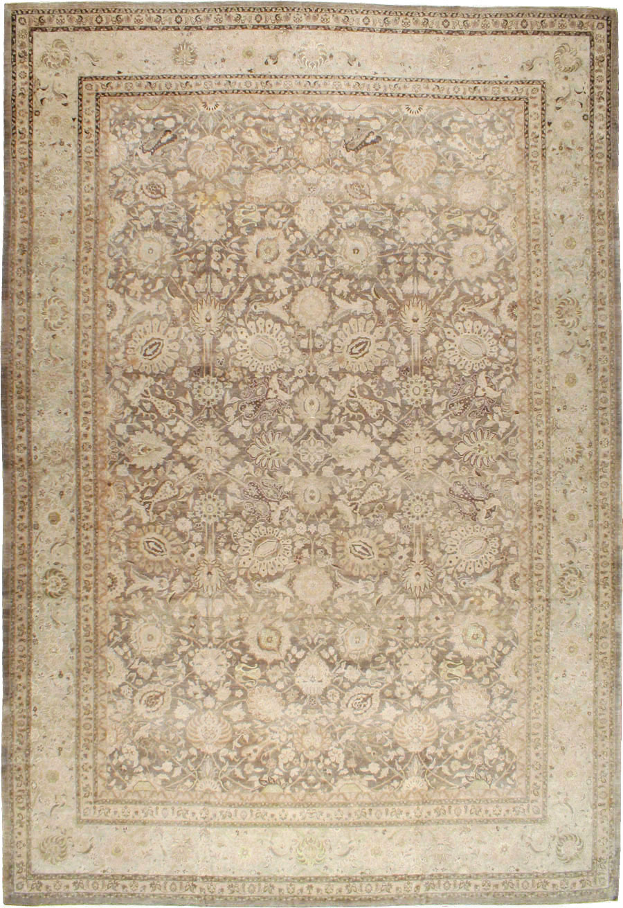 Antique Persian Tabriz Carpet, No.17155 - Galerie Shabab