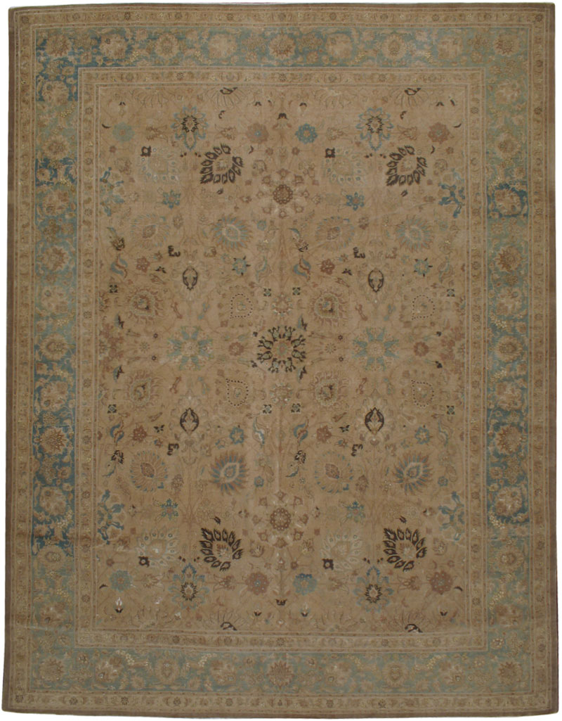 Antique Tabriz Carpet, No.17158 - Galerie Shabab