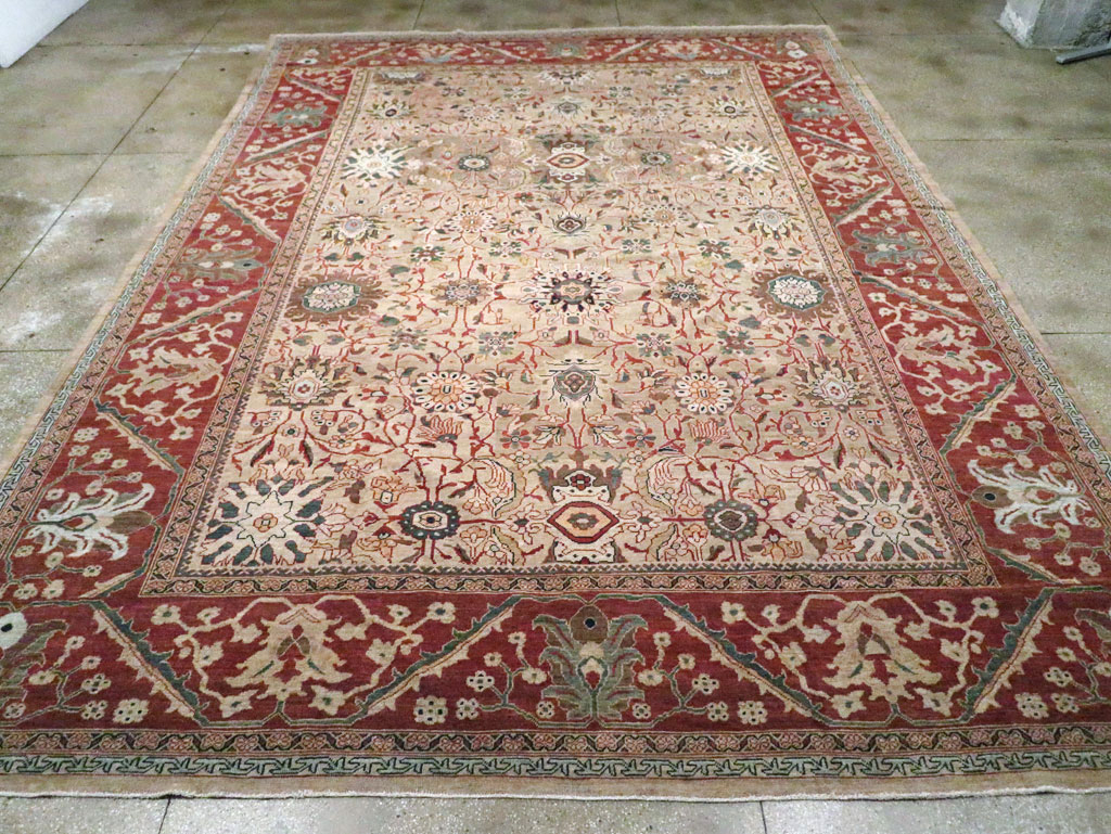 Antique Persian Mahal Carpet, No.17162 - Galerie Shabab