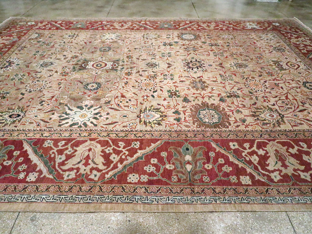 Antique Persian Mahal Carpet, No.17162 - Galerie Shabab