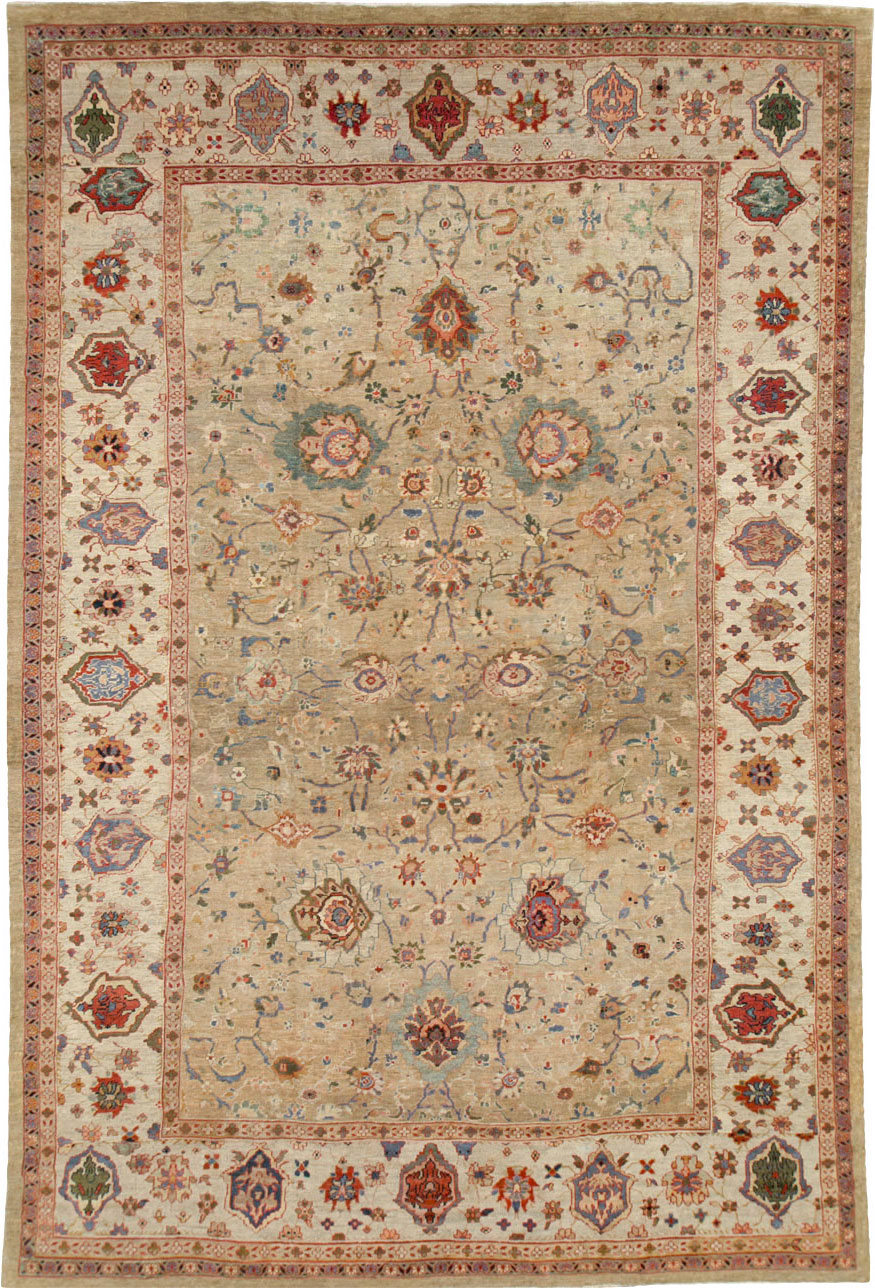 Antique Persian Mahal Carpet, No.17165 - Galerie Shabab