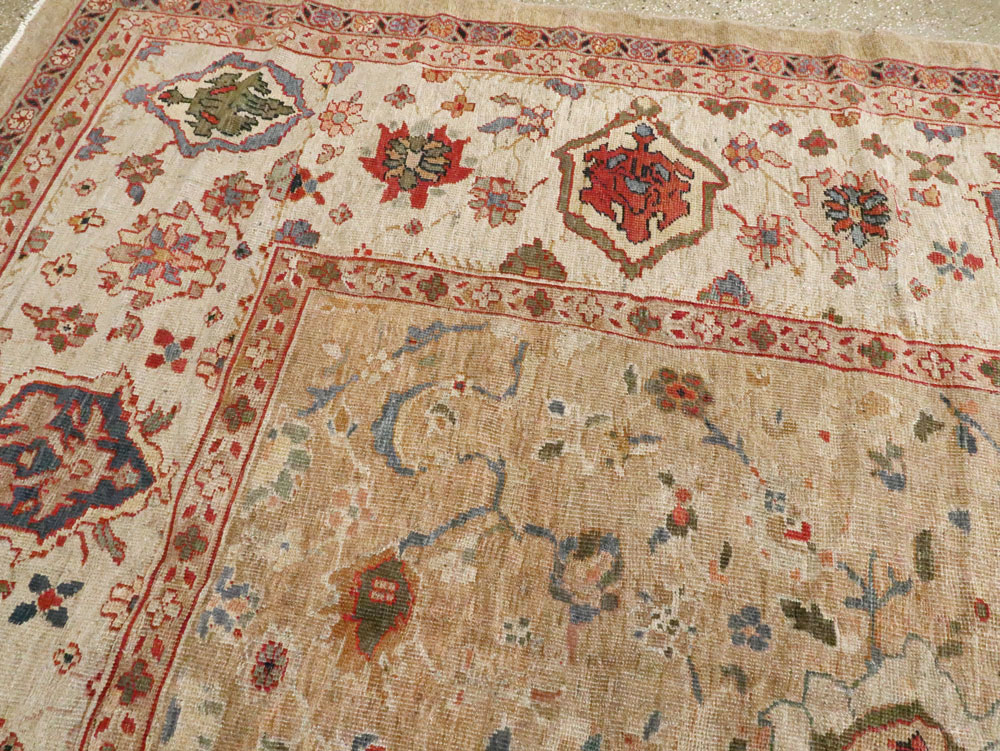 Antique Persian Mahal Carpet, No.17165 - Galerie Shabab