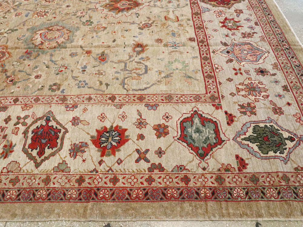 Antique Persian Mahal Carpet, No.17165 - Galerie Shabab