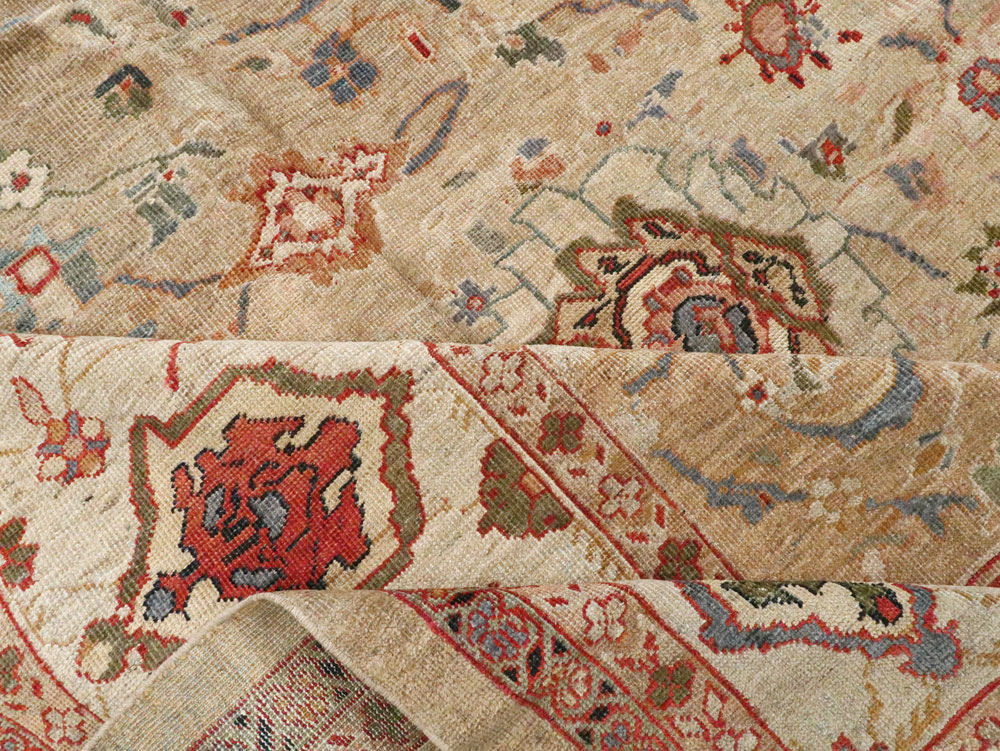 Antique Persian Mahal Carpet, No.17165 - Galerie Shabab