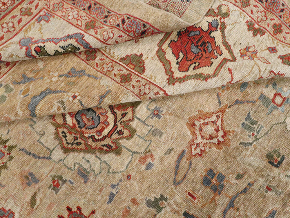 Antique Persian Mahal Carpet, No.17165 - Galerie Shabab