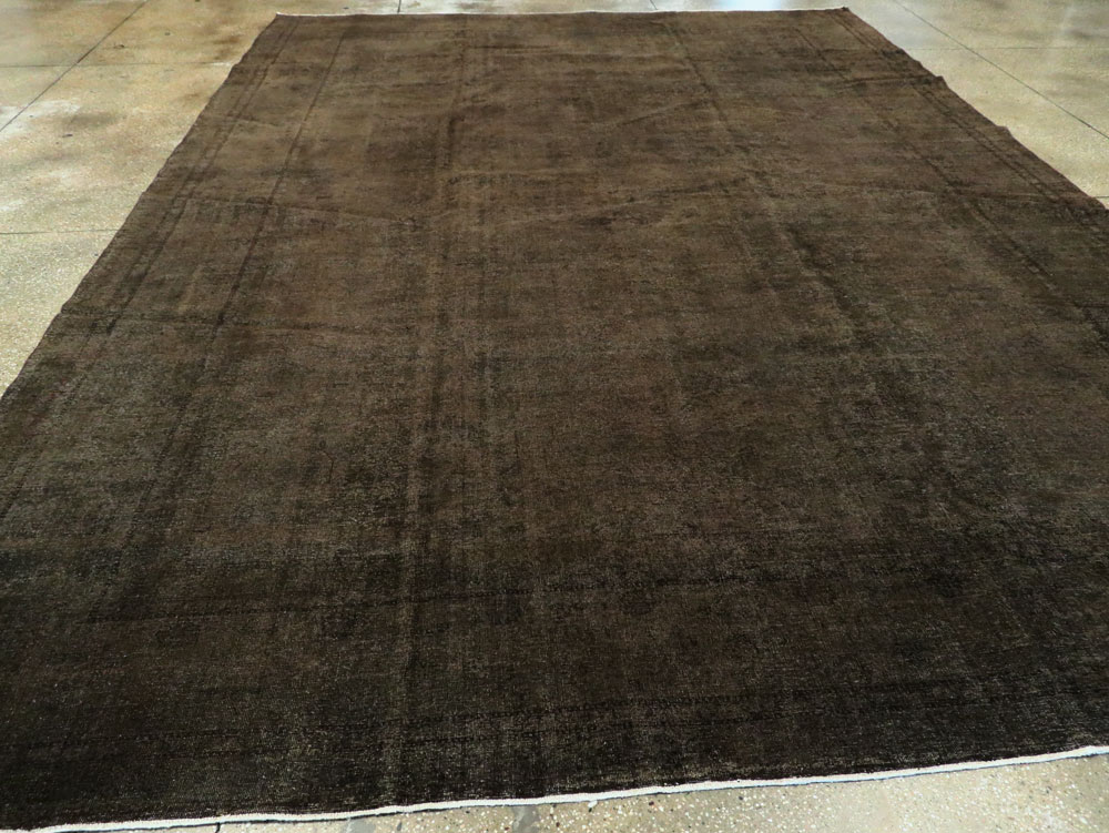 Antique Persian Tabriz Distressed Carpet, No.17167 - Galerie Shabab