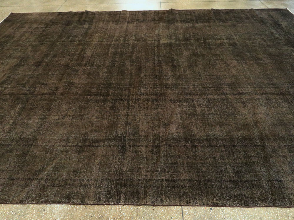 Antique Persian Tabriz Distressed Carpet, No.17167 - Galerie Shabab