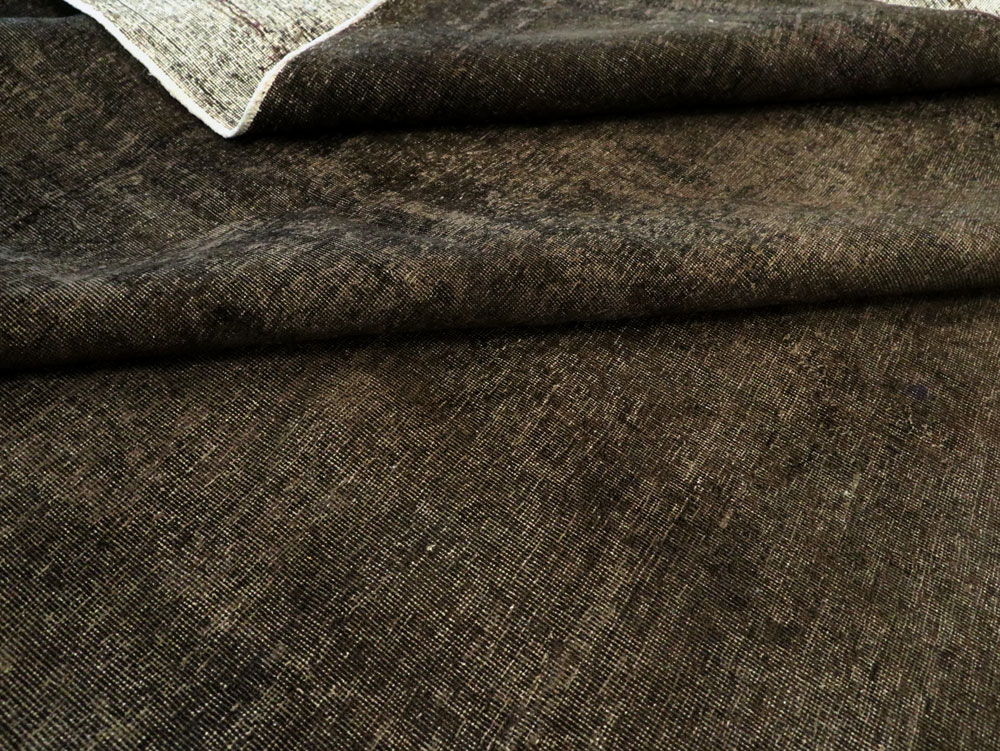 Antique Persian Tabriz Distressed Carpet, No.17167 - Galerie Shabab