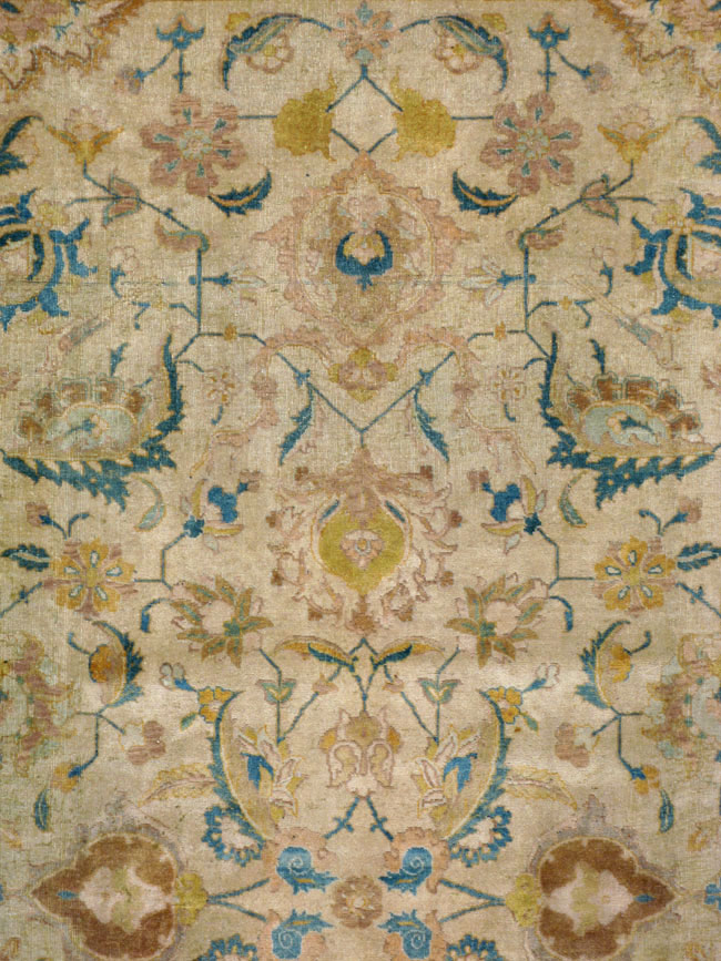Antique Tabriz Carpet, No.17169 - Galerie Shabab