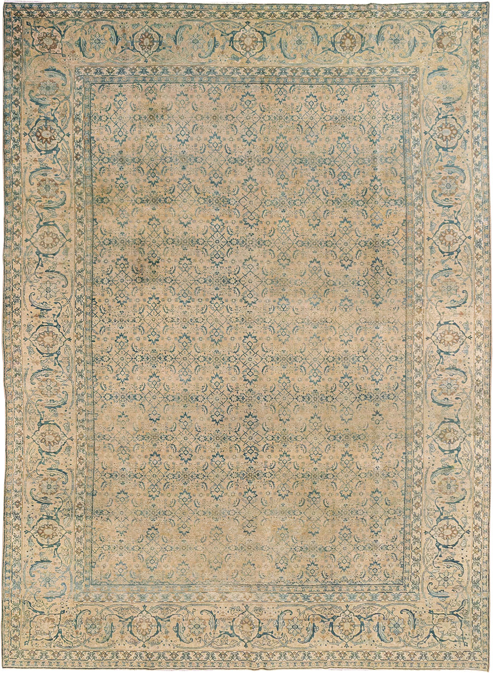 Antique Persian Tabriz Carpet, No.17171 - Galerie Shabab