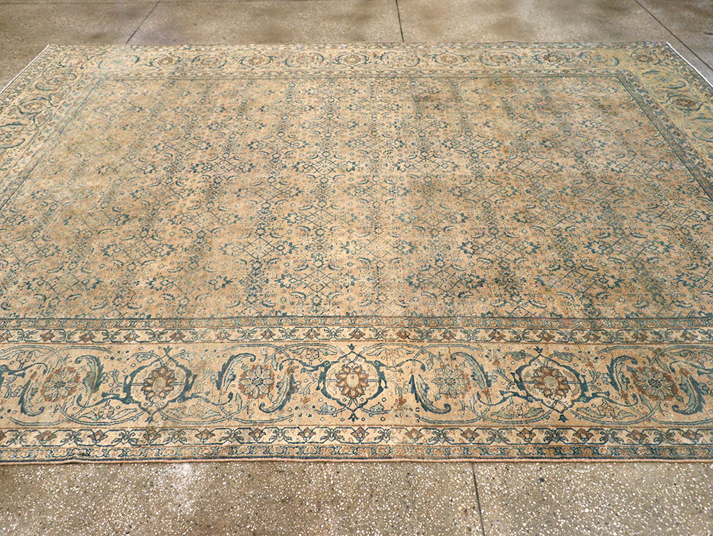 Antique Persian Tabriz Carpet, No.17171 - Galerie Shabab