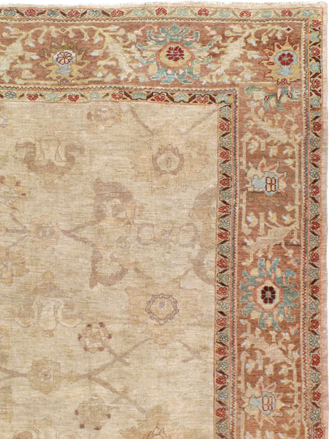 Antique Persian Mahal Carpet, No.17174 - Galerie Shabab