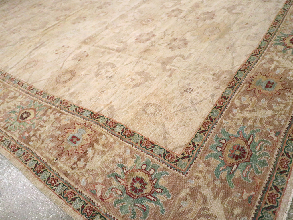 Antique Persian Mahal Carpet, No.17174 - Galerie Shabab