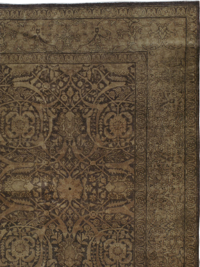 Antique Tabriz Carpet, No.17182 - Galerie Shabab