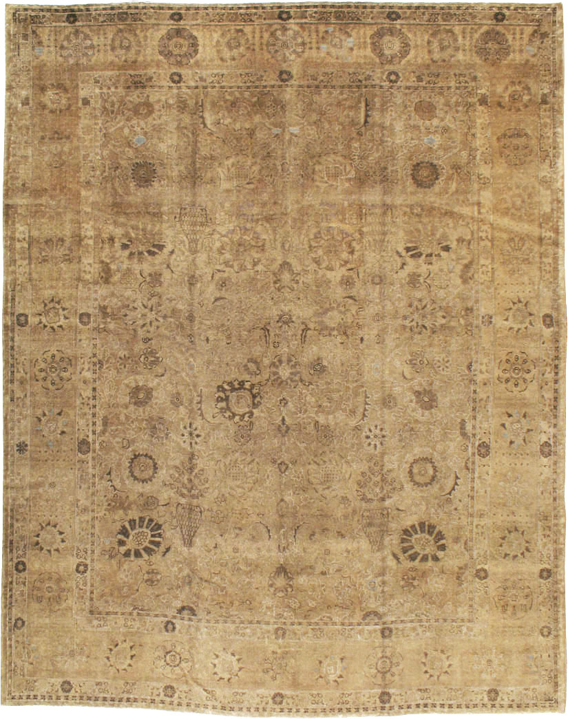 Antique Persian Tabriz Carpet, No.17183 - Galerie Shabab