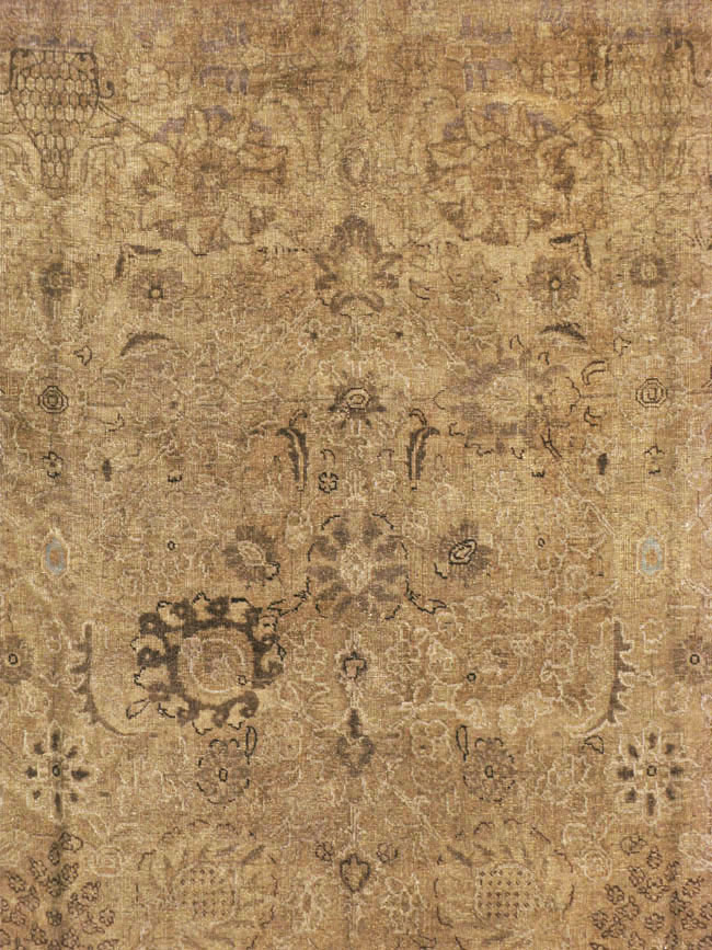 Antique Persian Tabriz Carpet, No.17183 - Galerie Shabab