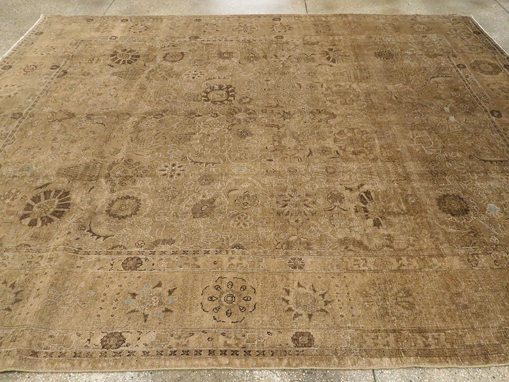 Antique Persian Tabriz Carpet, No.17183 - Galerie Shabab