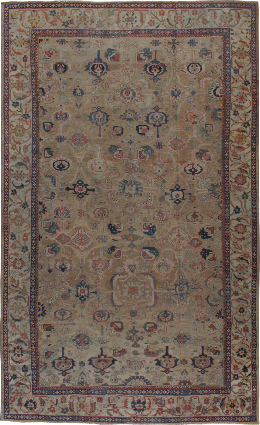 Antique Mahal Carpet, No.17188 - Galerie Shabab