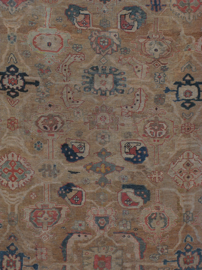 Antique Mahal Carpet, No.17188 - Galerie Shabab