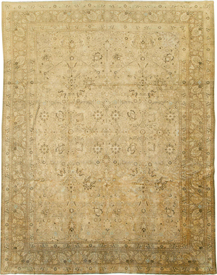 Antique Persian Tabriz Carpet, No.17189 - Galerie Shabab