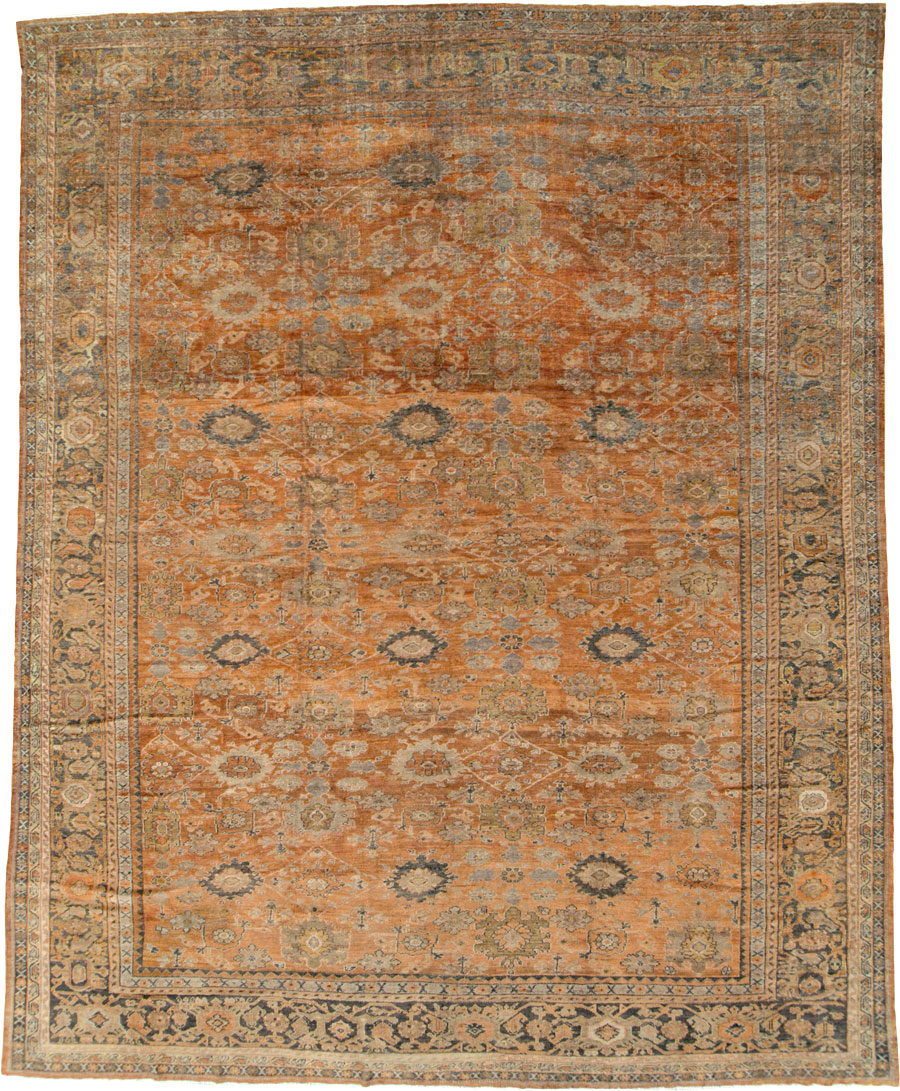Antique Persian Mahal Carpet, No.17191 - Galerie Shabab