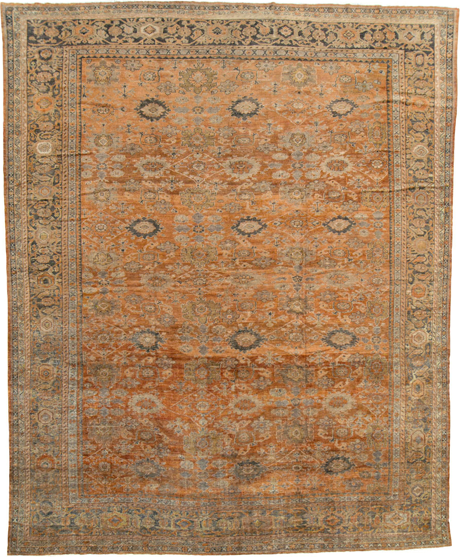 Antique Persian Mahal Carpet, No.17191 - Galerie Shabab