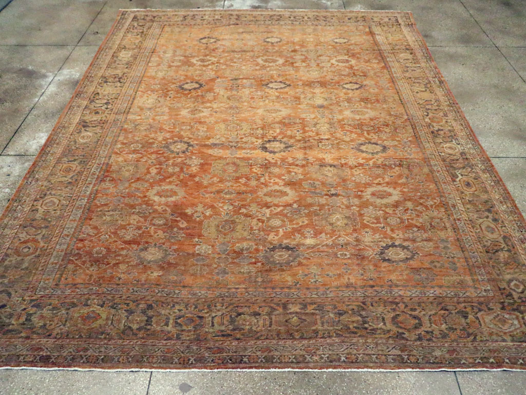 Antique Persian Mahal Carpet, No.17191 - Galerie Shabab