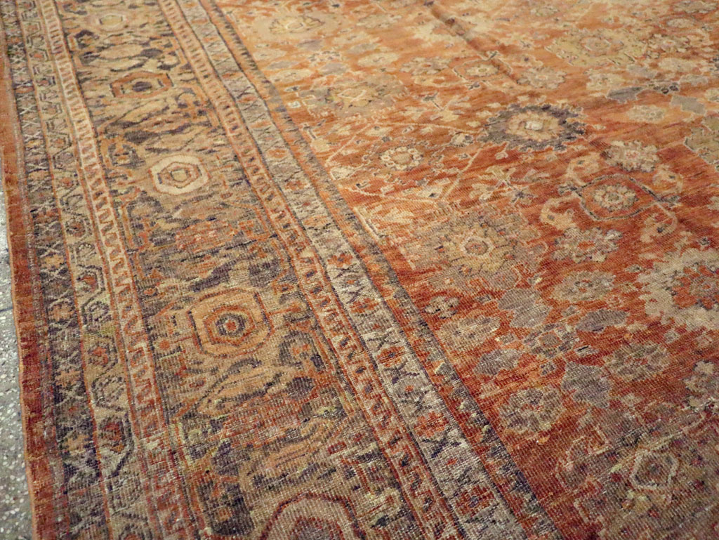 Antique Persian Mahal Carpet, No.17191 - Galerie Shabab