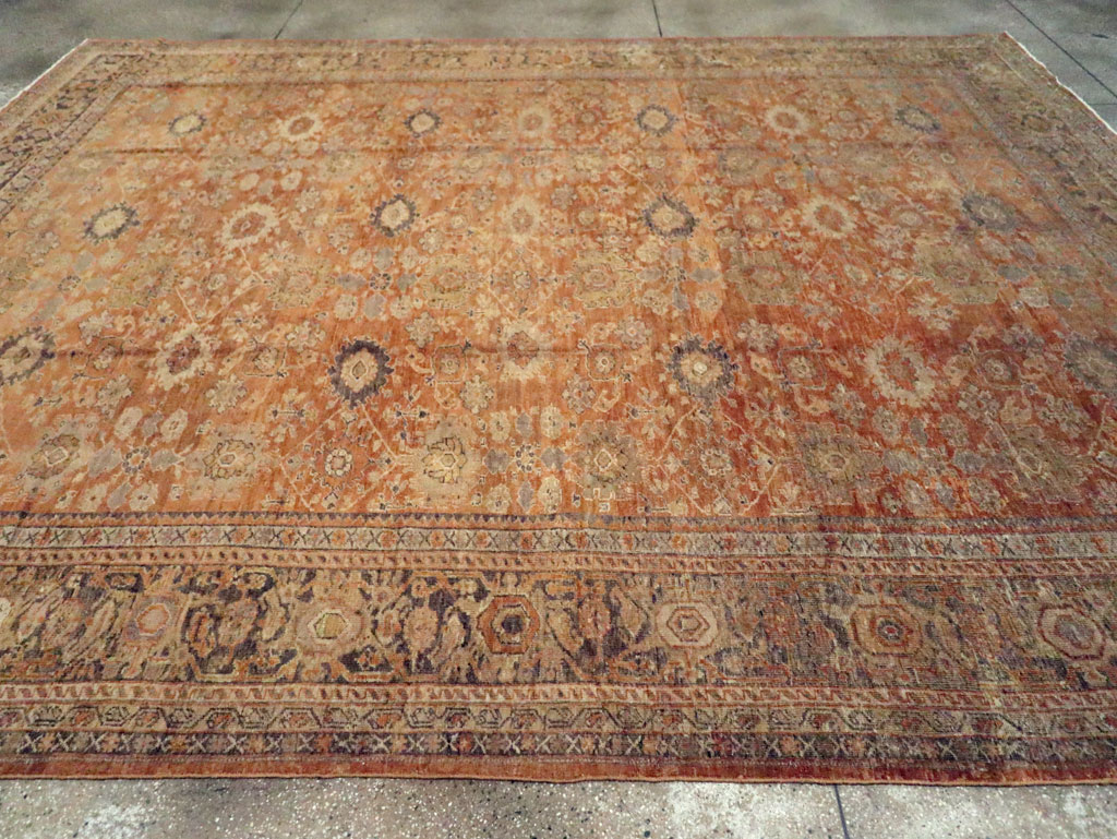 Antique Persian Mahal Carpet, No.17191 - Galerie Shabab