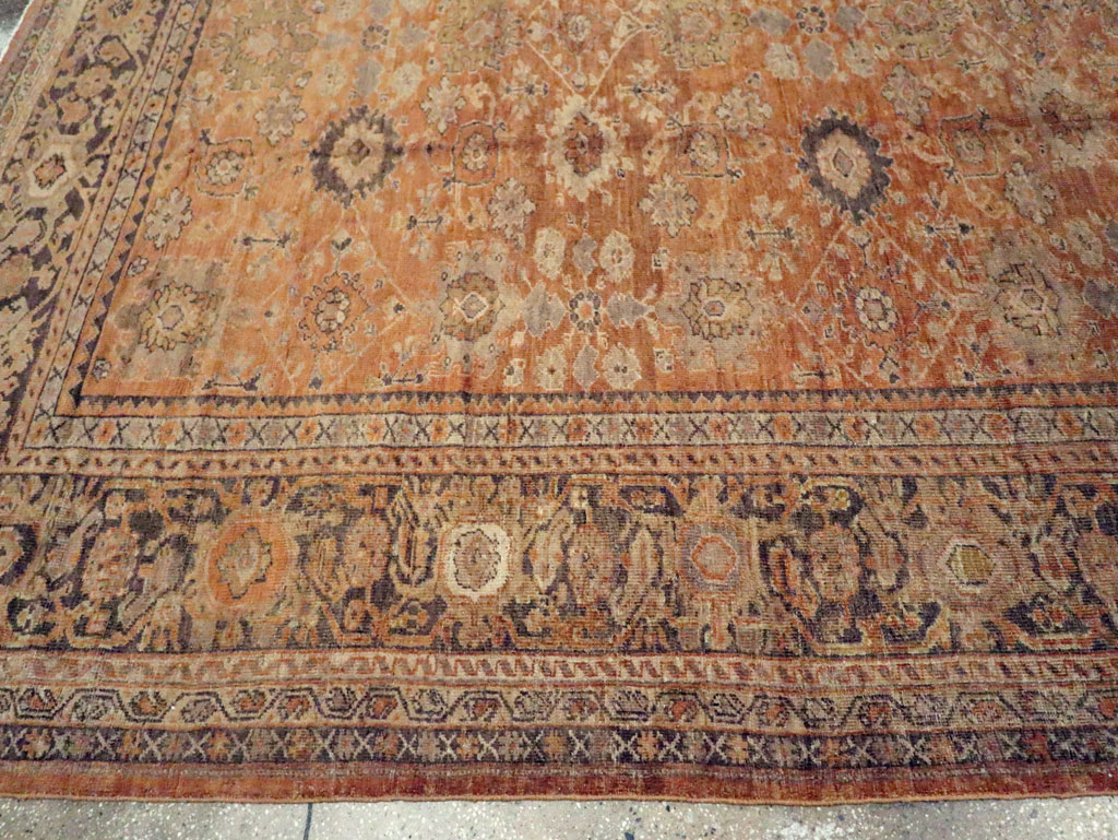 Antique Persian Mahal Carpet, No.17191 - Galerie Shabab