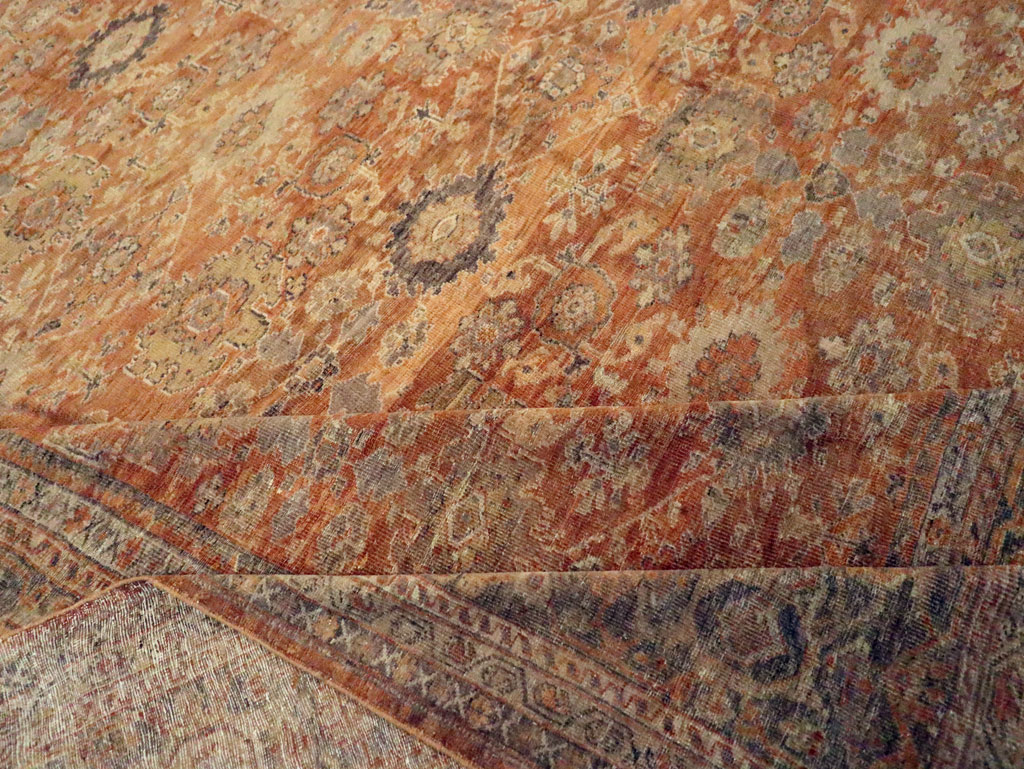 Antique Persian Mahal Carpet, No.17191 - Galerie Shabab