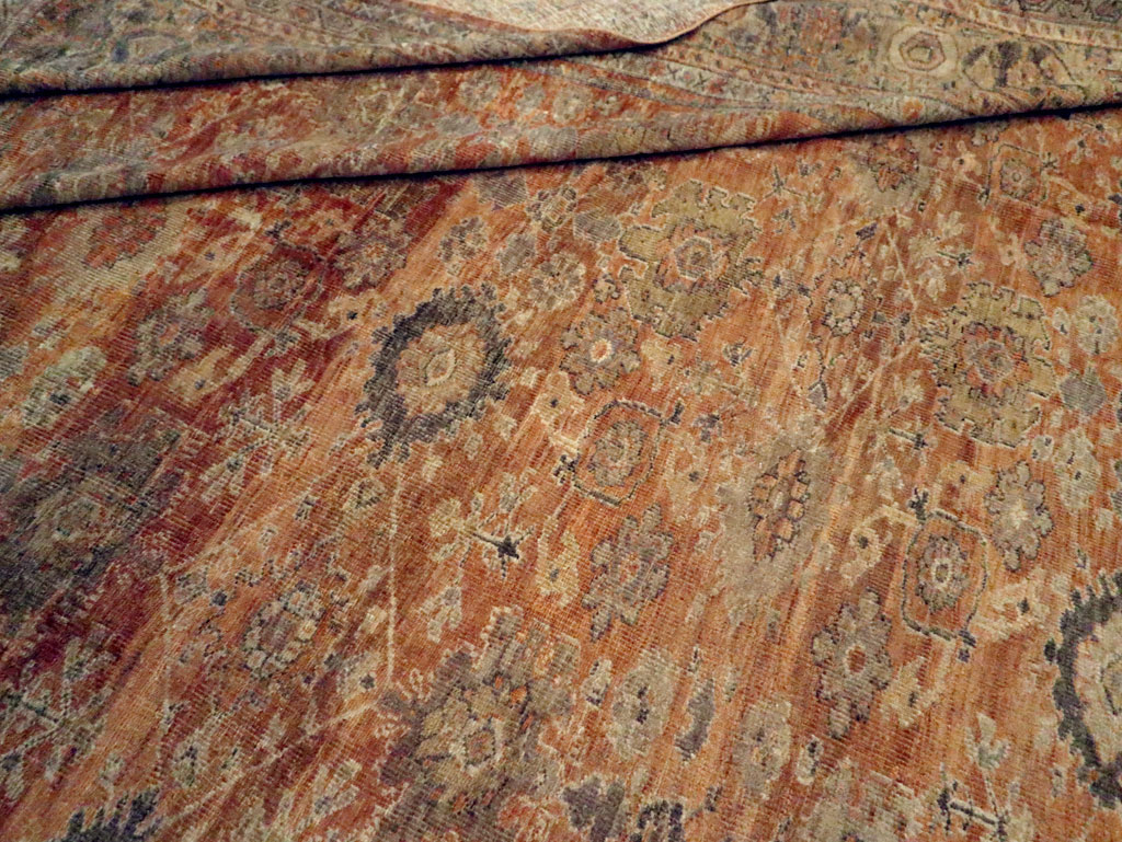 Antique Persian Mahal Carpet, No.17191 - Galerie Shabab