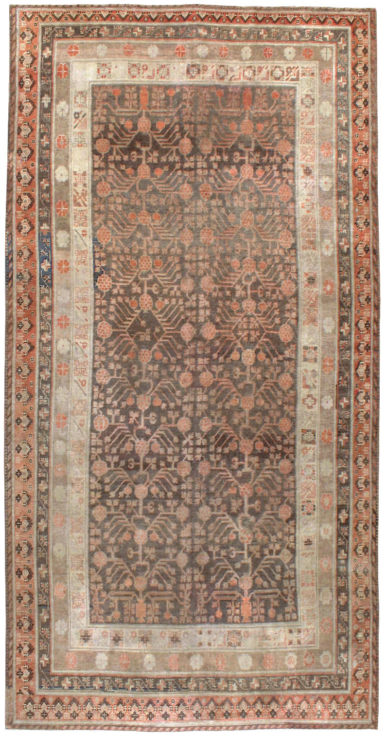 Antique East Turkestan Khotan Gallery Carpet, No.17196 - Galerie Shabab