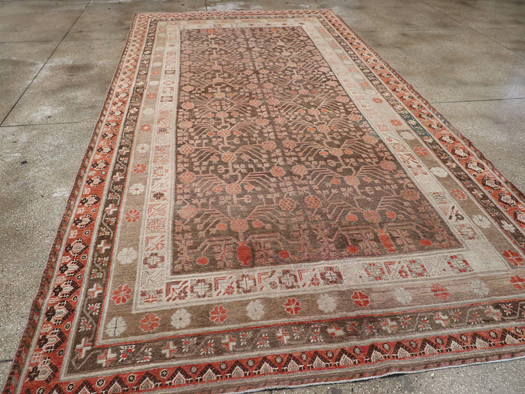 Antique East Turkestan Khotan Gallery Carpet, No.17196 - Galerie Shabab