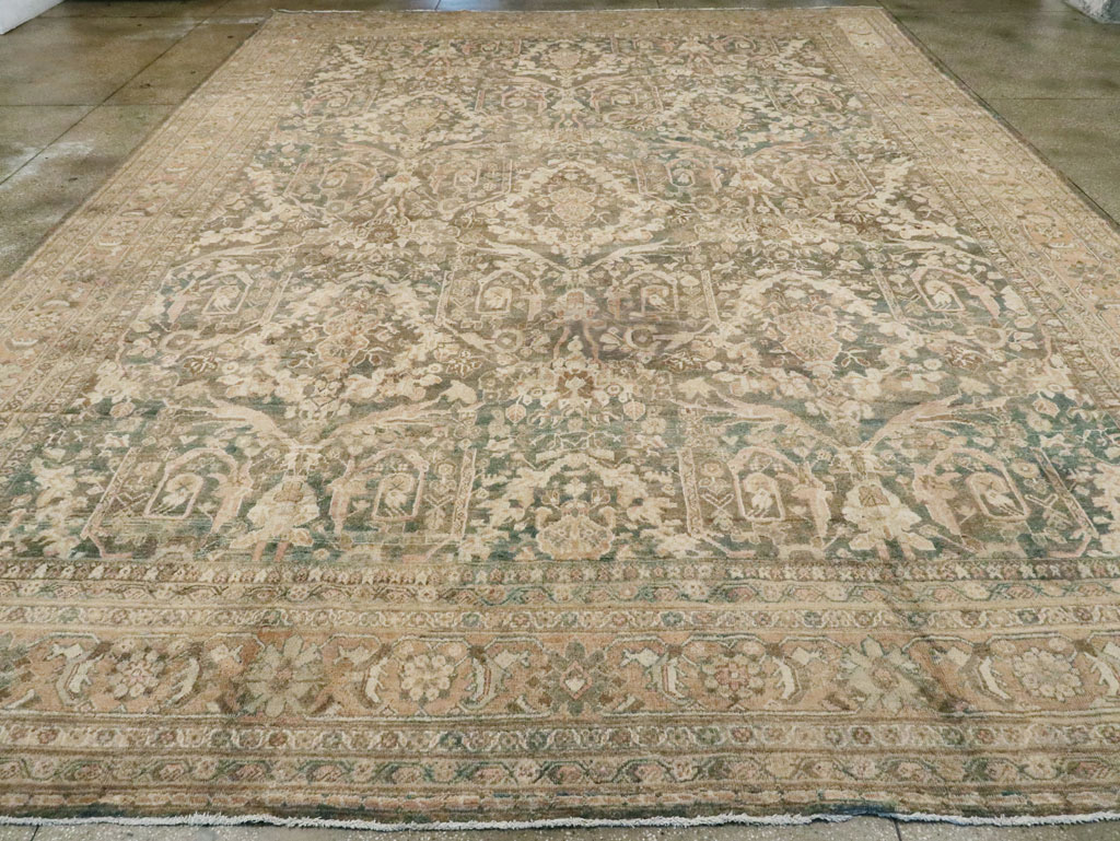 Antique Persian Mahal Carpet, No.17200 - Galerie Shabab