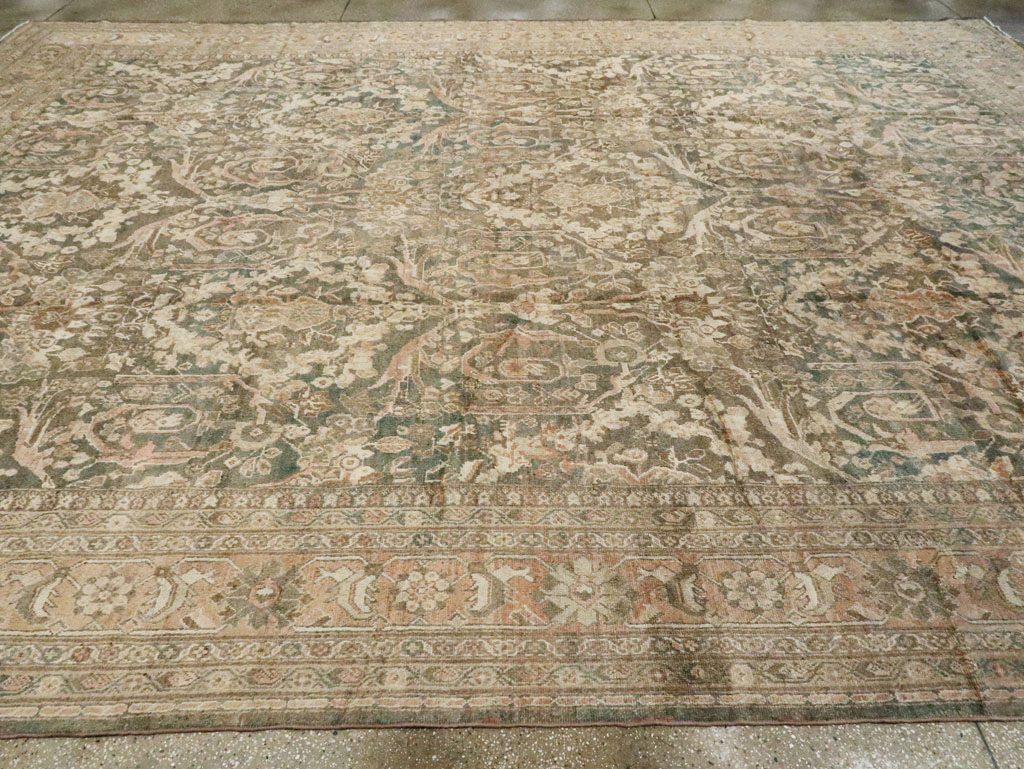 Antique Persian Mahal Carpet, No.17200 - Galerie Shabab