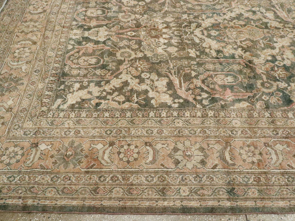 Antique Persian Mahal Carpet, No.17200 - Galerie Shabab