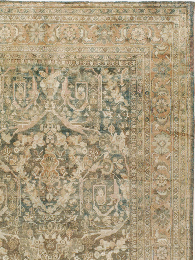Antique Persian Mahal Carpet, No.17200 - Galerie Shabab