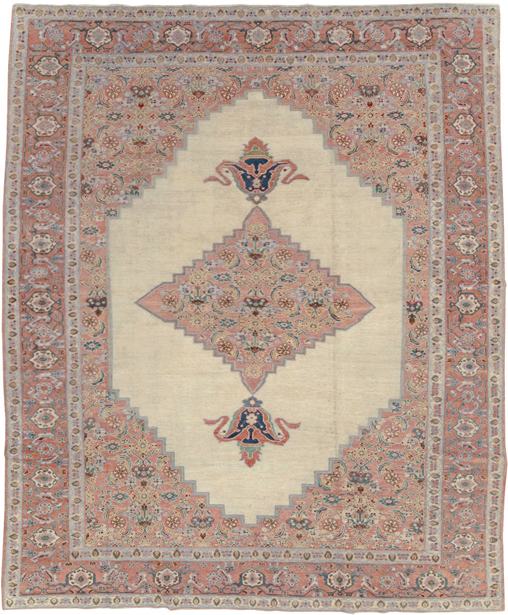 Antique Persian Serapi Room Size Carpet, No.17202 - Galerie Shabab